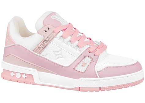 louis vuitton trainer rose|louis vuitton pink trainers.